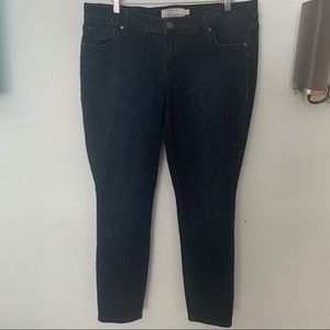 Torrid Skinny Dark Wash Denim Size 16